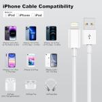 Car Apple Carplay Cable, 3FT Car Charger Cord, USB A to Lightning Cable Compatible for iPhone 14 13 12 11 Pro Max XR XS X 8 7 6 Plus SE iPad Charging Cord