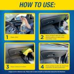 Rain-X 620232SRP All-Interior Cleaner Protectant & Repellent for Car Interiors, Cleans + Repels Liquid Spills & Dust without Residue, Cherry Scent 16 Fl Oz.