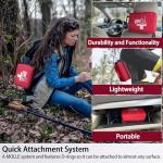 First Aid Kit, Professional Trauma First Aid Kit with Labelled Compartments Molle System for Car, Hiking, Backpacking, Camping, Traveling, and Cycling