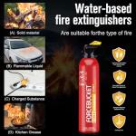 Forcebucket Portable Fire Extinguisher Spray With Bracket Can Prevent Re-Ignition,Best Suitable for Home, Kitchen, Car | For Electric, Textile and Grease Fires | Non-Toxic, Easy Clean