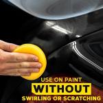 Meguiar's 4" Foam Applicator Pads, 4 Count - Ultra-Soft Hand Applicators with a Tight-Cell Foam Construction for a Smooth Application of Waxes, Polishes, Tire Dressing, Protectants and More, 4 Pack