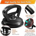 Tiantanghu Dent Puller,3 Pack Car Dent Puller Car Dent Removal Kit Suction Cup Dent Puller Dent Remover Tool and Dent Repair Kit Handle Lifter for Cars Body,Glass,Screen,Objects Moving (Black+Orange)