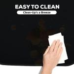 lebogner Back Seat Cover For Kids + 3 Pocket Storage Organizer, 2 Pack X-Large Waterproof Kick Mats Backseat Protector, Car Seat Back Protectors For Vehicles To Protect From Dirt, Mud & Scratches