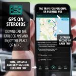 CARLOCK Anti Theft Car Device - Real Time 4G Car Tracker & Car Alarm System. Comes with Device & Phone App. Tracks Your Car in Real Time & Notifies You Immediately of Suspicious Behavior.OBD Plug&Play