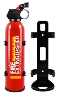 Fire Extinguisher, Car Fire Extinguisher with Mount, 4 in 1 Portable Kitchen Fire Extinguisher for A, B, C, K Category, 620ml Mini Water-Based Fire Extinguisher for Car Truck Boat Home Office(1pcs)