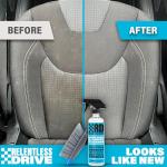 Car Carpet Cleaner (16oz) Professional Interior Car Cleaner for Seat Upholstery with Brush – Safe for All Cars