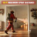 Dry Stop Fire Extinguisher for Home & Vehicle - 600g Dry Chemical Powder Fire Extinguisher | Grease & Electrical Fire Extinguisher for Kitchen, Car, Portable (2-Pack)