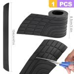ZeriLion Rubber Anti-Scratch Universal Car SUV Truck Rear Bumper Protector Guard Bumper Guards for Cars (41 x 3.1Inch)