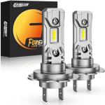 Fahren H7 Light Bulb, Super Bright 6500K, No Adapter Required 1:1 Mini Size H7 Fog Light Bulb, Plug and Play, Pack of 2