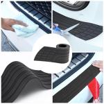 ZeriLion Rubber Anti-Scratch Universal Car SUV Truck Rear Bumper Protector Guard Bumper Guards for Cars (41 x 3.1Inch)