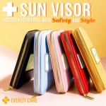 EVERLIT CARE Car First Aid Kit with Emergency Supplies Survival Gear Including Window Breaker Disposable Urine Bag Mountable Survival Kit for Family Travel in Car (Pink)