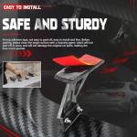 BINB ROAD Car Mini Spoiler Wing, 9.8 Inch Mini Spoiler for Car Funny,Carbon Fiber A