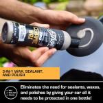 Ethos Ceramic Wax - Aerospace Coating Protection | Ceramic Polish and Top Ceramic Coat | Ceramic Car Coating | Slick, Hydrophobic Finish