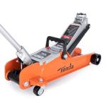 TONDA Low Profile Car Jack, 2.5 Ton (5,000 lb) Hydraulic Trolley Floor Jack for Garage, Home, Shop, Lifting Range 3.35" to 14.57", Orange