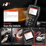 A-Premium AD200 Professional OBD2 Scanner Car Diagnostic Tool, OBDII EOBD Code Reader, Enhanced Check Car Engine Light Diagnostic Scan Tool, Upgraded Fault Code Scanner for All Vehicles from 1996