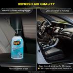 Meguiar's G16402 Whole Car Air Re-Fresher Odor Eliminator Mist, New Car Scent, 2 Fluid Ounces