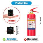 Light and small automatic fire extinguisher, environmentally friendly and clean, car fire extinguisher, automatic fire extinguisher, suitable for electric box, ship cabin, car, ABCEF fire extinguisher