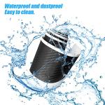 Car Rear Bumper Protector Guard, Carbon Fiber Anti-Scratch Sticker to Protect Car Door Edge, Trunk Sill Door Entry Trim Cover Guards, Exterior Accessories Universal for Most Cars, SUVs (Black)