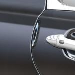 4PCS Car Door Edge Guards, Auto Side Door Protector Car Door Self Adhesive Anti-Collision Trim Strip, Universal Car Body Anti-Scratch Bumper Guard for Car SUV Truck (Black)