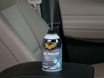 Meguiar's Whole Car Air Refresher, Car Odor Eliminator Spray Permanently Eliminates Unwanted Vehicle Odors Throughout Your Interior, Black Chrome Scent, 2 Oz Aerosol Canister