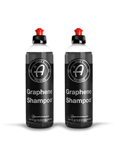 Adam's Polishes Graphene Shampoo - Ceramic Coating Infused Car Wash Soap - Powerful Cleaner & Protection - pH Neutral, High Suds For Foam Cannon, Foam Gun, Or Detailing Bucket (2 Pack)