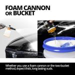 CERAKOTE High Foam Vehicle Shampoo (32 oz. Bottle) - pH Neutral Premium Car Wash Soap - Ceramic Coating Prep and Maintenance - Citrus Scent - Maximum Suds