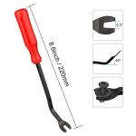 QIIYCCE 120PCS Car Clips & Plastic Rivets - 6 Popular Sizes, Fits Bumpers, Fenders & Most Car Models, Ideal for Body Fixing & Replacement