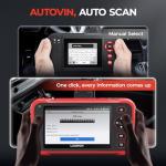 LAUNCH CRP123I V2.0 Elite OBD2 Scanner Diagnostic Tool, 2025 New Code Reader for Cars and Trucks, Engine ABS SRS Transmission Car Scanner, Lifetime Free Update, Oil/EPB/DPF/SAS/BMS Throttle Relearn