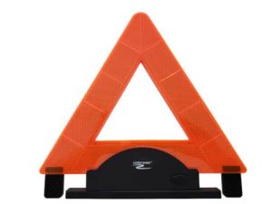 Reflective Warning Triangle with LED Lights for Road Safety by Lumen Wand | Metal Base | Internal LED with External Reflectors Emergency Triangle for Car Breakdowns