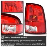 Tail Lights Assembly Fit Dodge Ram 1500 2009 2010 2011 2012 2013 2014 2015 2016 2017 2018 Dodge Ram 2500 3500 Rear Brake Lamp Turn Signal Back Up Taillight Left Driver Right Passenger Side Red Lens