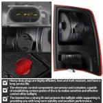 Tail Lights Assembly Fit Dodge Ram 1500 2009 2010 2011 2012 2013 2014 2015 2016 2017 2018 Dodge Ram 2500 3500 Rear Brake Lamp Turn Signal Back Up Taillight Left Driver Right Passenger Side Red Lens