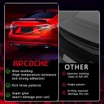 Spoiler for Civic Sedan 2025-2022 Without Drilling ABS Rear Trunk Spoiler Wing for Civic Sedan Hybrid (Glossy Black)