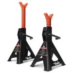 TONDA Jack Stands 3 Ton, Extra Tall Heavy Duty Car Jack Stand, 13.39-21.06 inch Adjustable Height for SUV, MPV and UTV/ATV, Black, 1 Pair