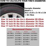 MIYASANG Tropical Palm Trees Spare Tire Cover Beach Colorful Neon Trees Creative Design Summer Black Weatherproof Universal Wheel Protectors Camper Tire Covers for Trailer Rv Travel(17 inch)