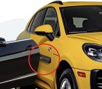HRX Car Door Dent Protector for Non-Aluminum Cars Doors - 4 Doors Pack - Removable Soft Cushion Magnetic Door Guards - Door Ding Bumper and Scratch Protector - Prevents Dents, Scratches & Dings