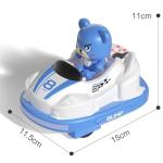 Lktagrs RC Bumper Cars Set of 2 for Toddlers, Ejecting Remote Control Cars with Water Spray, Lights Music, Fun Battle Toys for Kids