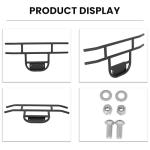 ECOTRIC Front Brush Guard Tubular Bumper Compatible with 1981-Up Club Car DS Models, Gas & Electric Club Car Precedent Front Brush
