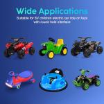 6V Battery Charger for Ride on Toys Bumper Car, 6 Volt Battery Charger for Kidzone, Flybar, Best Choice Products Bumper Ride on Car Kids Universal Replacement Power Supply