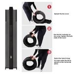 Rosefray Seasonal Tire Totes, Spare Tire Cover, Portable Winter Wheel, Handle for Easy Transportation, Fits Tires Tire Diameters 21” to 31.5”, Set of 4 Bags Gray