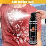 Fire Extinguishers for Home, 1 Pack Vehicle Fire Extinguisher with Mount, Portable Fire Extinguisher Effective on A, B, C, K Fires, Water-Based Extinguisher for Car Boat Office Truck Kitchen Garage RV