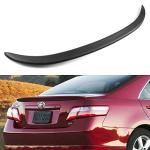 SCITOO Spoiler Wing Fit for Toyota for Camry Sedan 2007-2011 Unpainted Style Matt Black Rear Trunk Lid Spoiler Wing