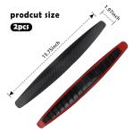 2PCS Bumper Guards for Cars Protector,Anti-Scratch Car Bumper Protector for Front and Rear Bumper Protection,Universal Automotive Exterior Accessories Rear Bumper Guard for Most Cars