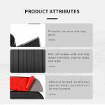 Car Rear Bumper Protector Guard,Rubber Car Rear Bumper Guard with Strong Adhesive for Protecting Trunk,Universal C-ar Accessories Exterior (Black)