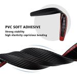 2PCS Bumper Guards for Cars Protector,Anti-Scratch Car Bumper Protector for Front and Rear Bumper Protection,Universal Automotive Exterior Accessories Rear Bumper Guard for Most Cars