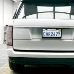 2PCS Matte Black License Plate Frames, 2 Holes Solid Rust-Proof Stainless Steel License Plate Holder, Lengnoyp Universal Car License Plate Cover for Women and Man with Screws Accessories