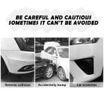 2PCS Bumper Guards for Cars Protector,Anti-Scratch Car Bumper Protector for Front and Rear Bumper Protection,Universal Automotive Exterior Accessories Rear Bumper Guard for Most Cars