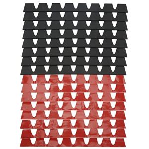 Front Bumper Scrape Guard Set, 8pcs Rubber Black Car Bumper Protector, Universal Bumper Anti Scratch Protector for Lowered Cars, Carbon Fiber Splitters and Aftermarket Bumper Lips