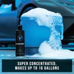 VIKING V+ Car Wash Soap, Auto Gloss Shampoo, Highly Concentrated and pH-Balanced, Use in a Foam Cannon or For a Bucket Wash, 16 FL OZ, Voyager Scent
