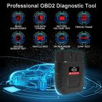 OBD2 Scanner Bluetooth SinoTrack Auto Diagnostic Scan Tool Car Fault Check Engine Light Wireless Car Code Reader for iOS & Android Compatible for All OBDII Protocol Vehicle Bluetooth 4.2