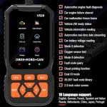 Osilly Professional OBD2 Car Scanner Diagnostic Tool, Enhanced V520 Vehicle OBDII/EOBD Check Engine with Read/Erase Fault Code, Auto Code Reader Scanner, Universal for Cars After 1996